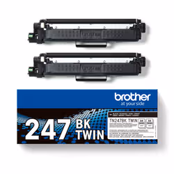 Brother TN-247BKTWIN Cartouche de toner 2 pièce(s) Original Noir - Vue supplémentaire 2