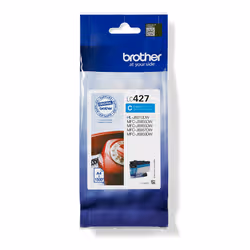 Brother LC-427C cartouche d'encre 1 pièce(s) Original Rendement standard Cyan - Vue supplémentaire 3