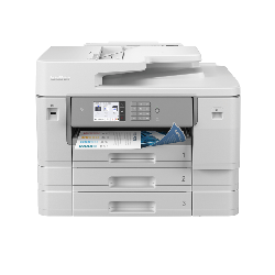 Brother MFC-J6957DW - Imprimante multifonction jet d'encre couleur A3 professionnelle avec Wi-Fi et grande capacité d'entrée papier