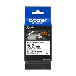 Brother HSE-211E ruban d'impression Noir