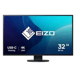 EIZO FlexScan EV3285-BK LED display 80 cm (31.5") 3840 x 2160 pixels 4K Ultra HD Noir