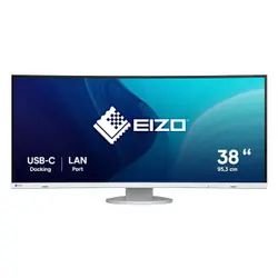 EIZO FlexScan EV3895-WT écran plat de PC 95,2 cm (37.5") 3840 x 1600 pixels UltraWide Quad HD+ LCD Blanc