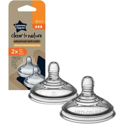 Tommee Tippee Advanced C2N Anti-colic Fast 6m+ 2 pcs