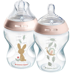 Tommee Tippee Natural Start Anti-Colic Slow Flow 0m+ 2× 260 ml