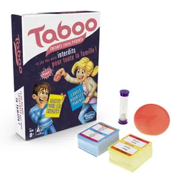 Taboo Enfants Contre Parents - Jeu De Societe De Réflexion