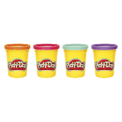 Play-Doh 4 Pots De Pâte A Modeler Couleurs Sorbets 112 G Chacun | Xtratoys