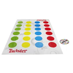 Twister - Jeu De Societe Fun D'Équilibre - Version Française