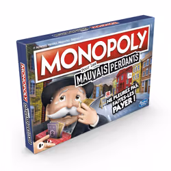 Hasbro Monopoly Mauvais Perdants - Jeu de societe - Jeu de plateau - Version française - Vue supplémentaire 4