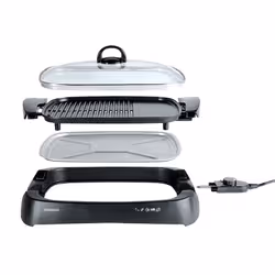 Kenwood HG230 gril éléctrique Pose libre 1700 W Noir - Vue supplémentaire 2
