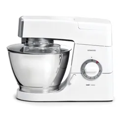 Kenwood Chef Classic KM336 robot de cuisine 800 W 4,6 L Argent, Blanc