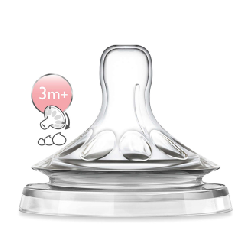 Avent – SCF655/27 – Tétine Natural 3 mois et + (Débit Variable)