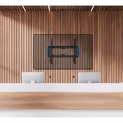 B-Tech Elements Fixed 400 Flat 165,1 cm (65") Mur Noir, Bleu - Vue supplémentaire 6