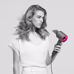 Dyson Supersonic sèche-cheveux Gris/Fuchsia - Vue supplémentaire 4