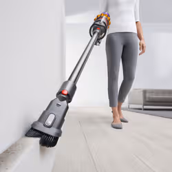 Dyson V15 Detect Absolute Nickel, Acier inoxydable, Jaune Sans sac - Vue supplémentaire 7