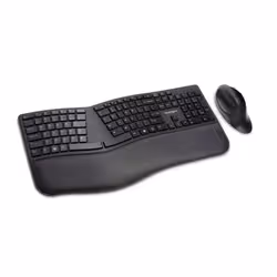 Kensington ProFit Ergo clavier Souris incluse FR sans fil +USB QWERTZ Allemand Noir - Vue supplémentaire 2