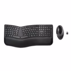 Kensington ProFit Ergo clavier Souris incluse FR sans fil +USB QWERTZ Allemand Noir - Vue supplémentaire 3