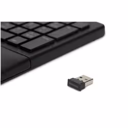 Kensington ProFit Ergo clavier Souris incluse FR sans fil +USB QWERTZ Allemand Noir - Vue supplémentaire 5