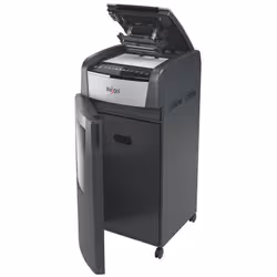 Rexel AutoFeed+ 750M destructeur de papier Découpage par micro-broyage 55 dB 23 cm Noir, Gris - Vue supplémentaire 4