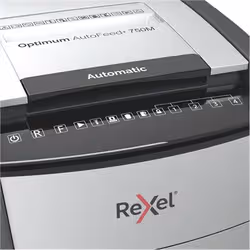 Rexel AutoFeed+ 750M destructeur de papier Découpage par micro-broyage 55 dB 23 cm Noir, Gris - Vue supplémentaire 5