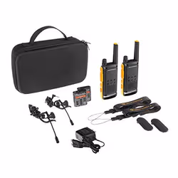 Motorola Talkabout T82 Extreme Twin Pack radio bidirectionnelle 16 canaux Noir, Orange - Vue supplémentaire 5