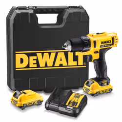 DeWALT DCD710D2 Sans clé 1,1 kg Noir, Jaune - Vue supplémentaire 3