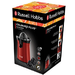 Russell Hobbs Colour Plus+ presse-agrume électrique 60 W Noir, Rouge