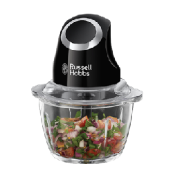 Russell Hobbs 24662-56 hachoir électrique 0,5 L 200 W Noir, Transparent