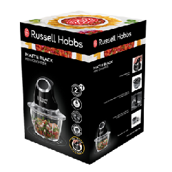 Russell Hobbs 24662-56 hachoir électrique 0,5 L 200 W Noir, Transparent