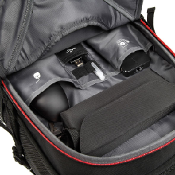Targus TSB900EU sacoche d'ordinateurs portables 43,9 cm (17.3") Étui sac à dos Noir, Rouge