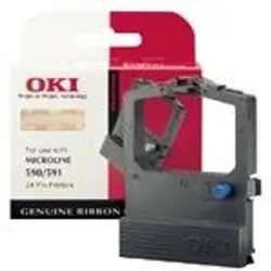 OKI Colour Nylon Ribbon ruban d'impression Noir, Cyan, Magenta, Jaune