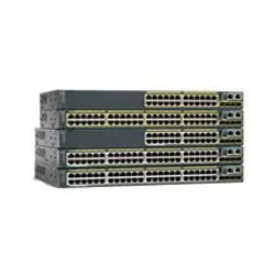 Cisco Catalyst 2960S-48TS-L Géré Gigabit Ethernet (10/100/1000) 1U Noir