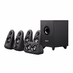 Logitech Surround Sound Speakers Z506 set d'enceintes 75 W PC Noir 5.1 canaux 48 W - Vue supplémentaire 2