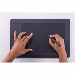 Wacom Intuos Pro M, FR & NL tablette graphique Noir 5080 lpi 224 x 140 mm USB - Vue supplémentaire 4