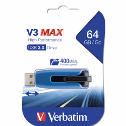 Verbatim Clé USB V3 MAX de 64 Go - Vue supplémentaire 5