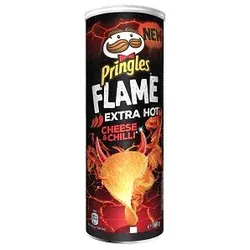 Pringles Flame Spicy Cheese & Chilli 160 g Croustilles au riz Fromage, Piment
