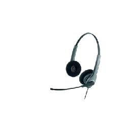 Jabra GN2000 Duo, NC Casque Avec fil Arceau Bureau/Centre d'appels Bluetooth