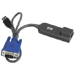Hewlett Packard Enterprise KVM Console USB Interface Adapter câble kvm Noir (AF628A)