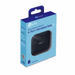 TP-Link UH400 hub & concentrateur USB 3.2 Gen 1 (3.1 Gen 1) Type-A 5000 Mbit/s Noir - Vue supplémentaire 5
