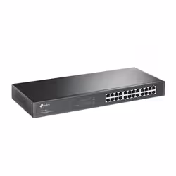 TP-LINK TL-SG1024 commutateur réseau Géré L2 Gigabit Ethernet (10/100/1000) Noir (TL-SG1024) - Vue supplémentaire 2