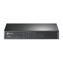 TP-LINK TL-SG1008P commutateur réseau Gigabit Ethernet (10/100/1000) Connexion Ethernet, supportant l'alimentation via ce port (