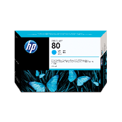 HP 80 cartouche d'encre cyan 350 ml