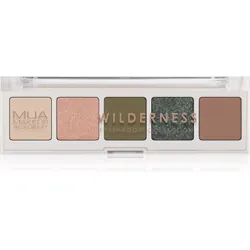 MUA Makeup Academy Professional 5 Shade Palette teinte Wilderness 3,8 g