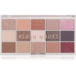 MUA Makeup Academy Professional 15 Shade Palette teinte Blush Nudes 12 g