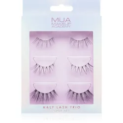 MUA Makeup Academy Half Lash Trio 3x2 pcs