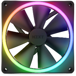 NZXT F120 RGB DUO Ventilateur 12 cm Noir 1 pièce(s)