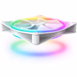 NZXT F140 RGB DUO Twin Pack Boitier PC Ventilateur 14 cm Blanc 2 pièce(s) - Vue supplémentaire 2