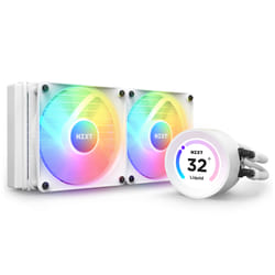 NZXT Kraken Elite 240 RGB Processeur Refroidisseur de liquide tout-en-un 12 cm Blanc 1 pièce(s)