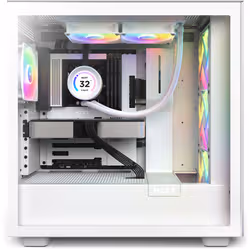 NZXT Kraken Elite 240 RGB Processeur Refroidisseur de liquide tout-en-un 12 cm Blanc 1 pièce(s) - Vue supplémentaire 5