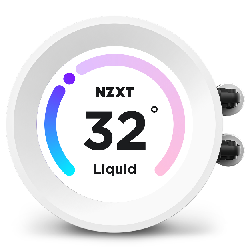 NZXT Kraken Elite 360 RGB Processeur Refroidisseur de liquide tout-en-un 12 cm Blanc 1 pièce(s)