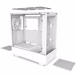 NZXT H5 Flow Midi Tower Blanc - Vue supplémentaire 5